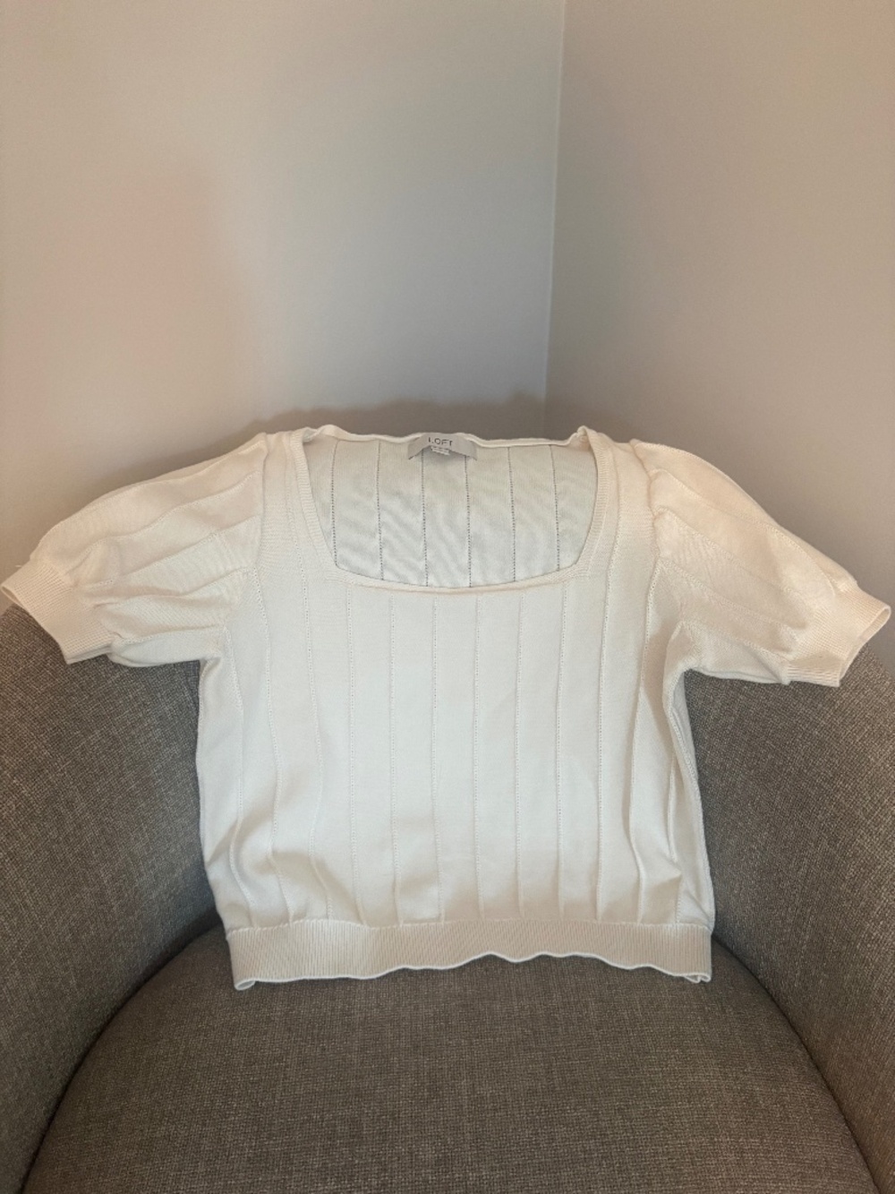 Loft cropped sweater Medium
